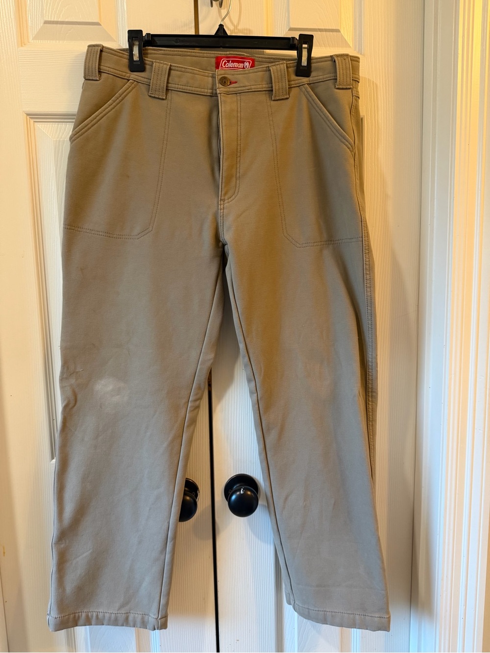 Coleman Men's Khaki Work Chinos size 34/30